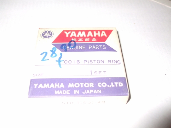 Yamaha Kolbenringe RZ250 RD250 LC 4.Übermaß 1,00mm Piston Rings Original Neu  Original Ersatzteil – MG-Teileshop